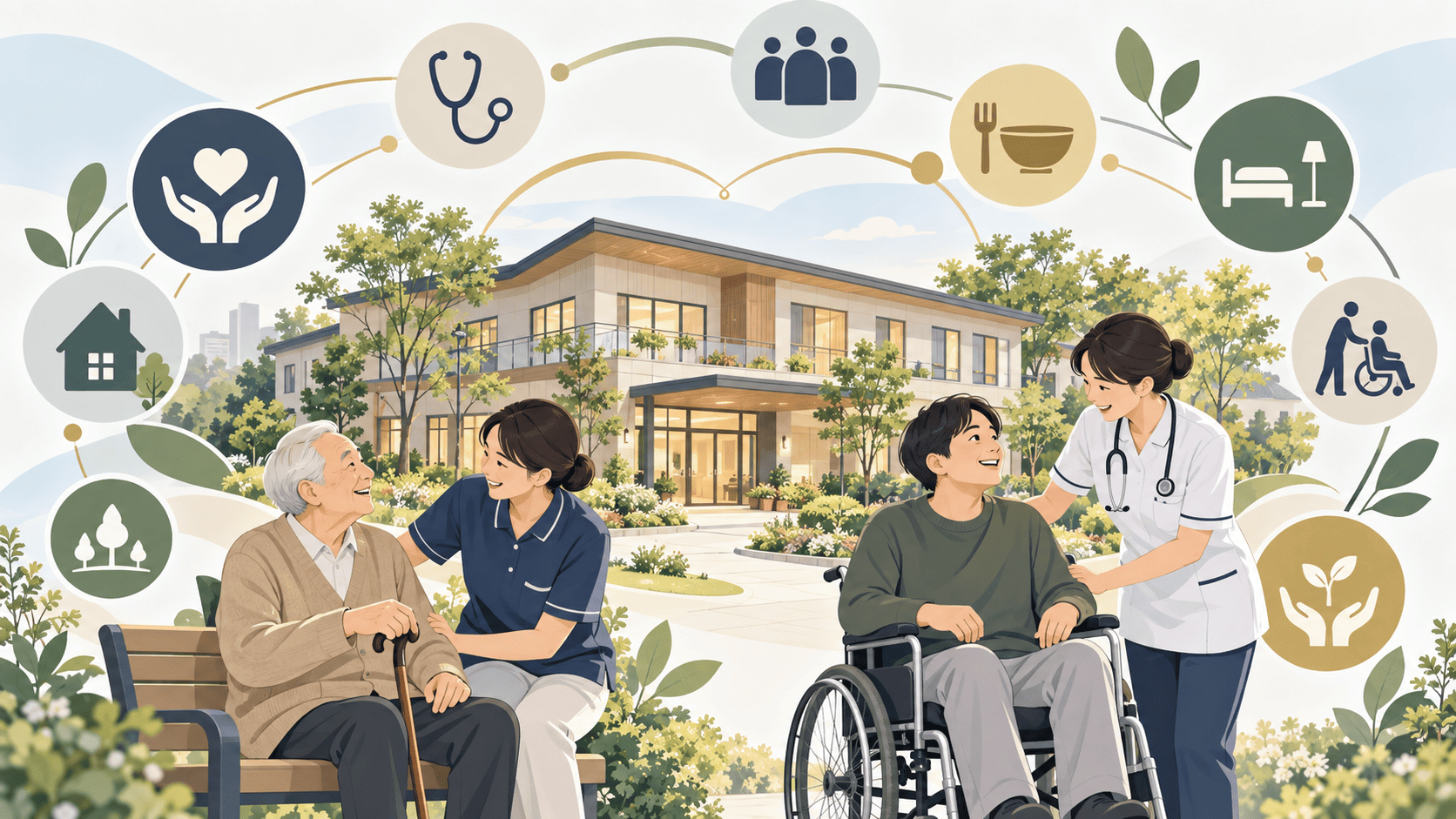 介護保険と障がい福祉を比較する住宅型有料老人ホーム経営｜収益構造と儲け方を考える